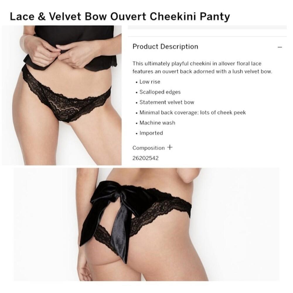 Victoria's Secret Dream Angel's ouvert cheekini panty